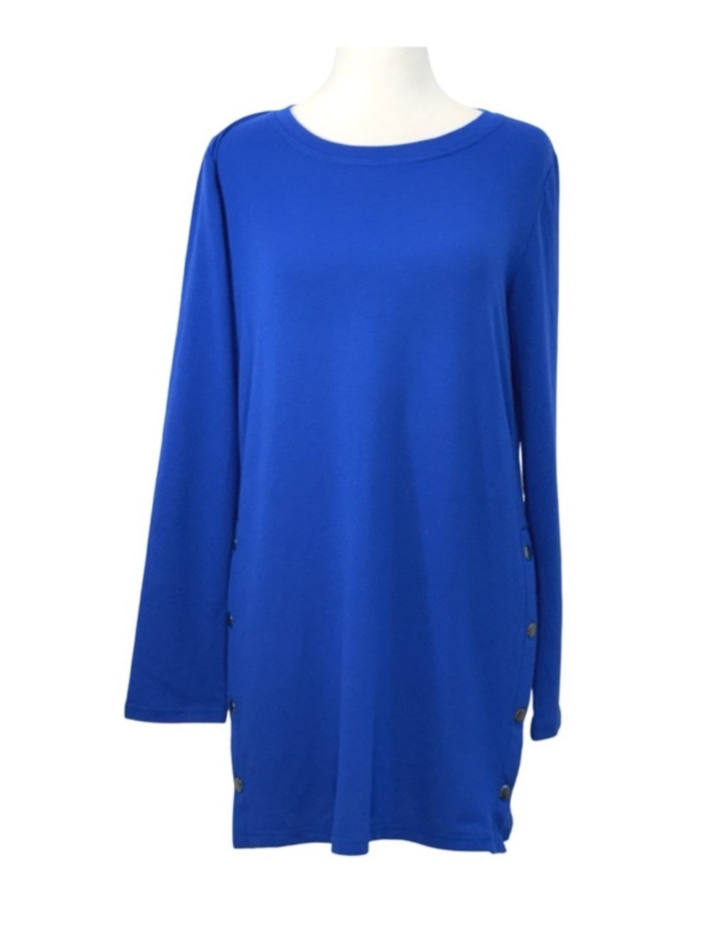 Ideology Long Sleeve Tunic Shirt